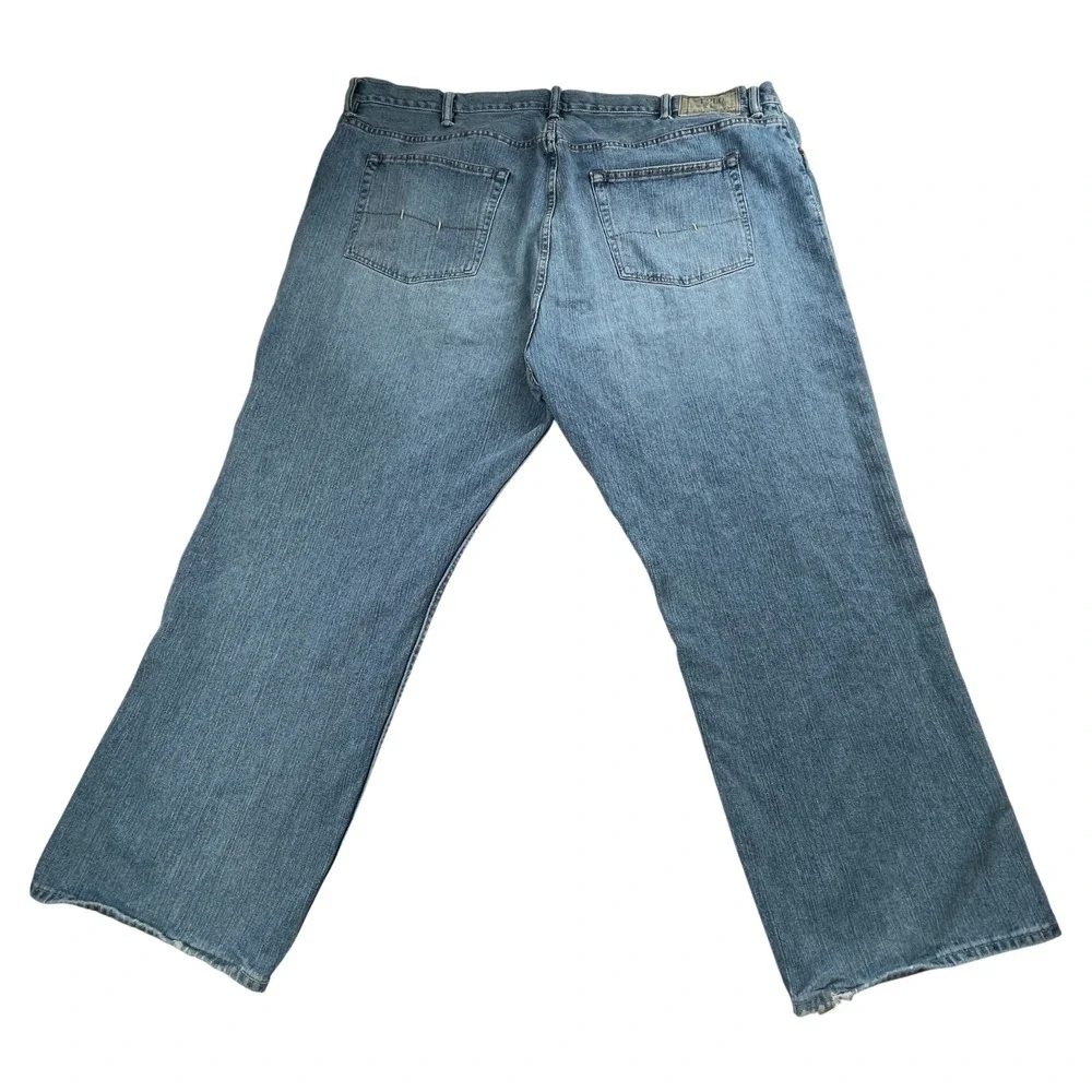 Polo Ralph Lauren 867 Classic Fit Mens 50x30‎ Jeans Medium Wash Denim *Flaw